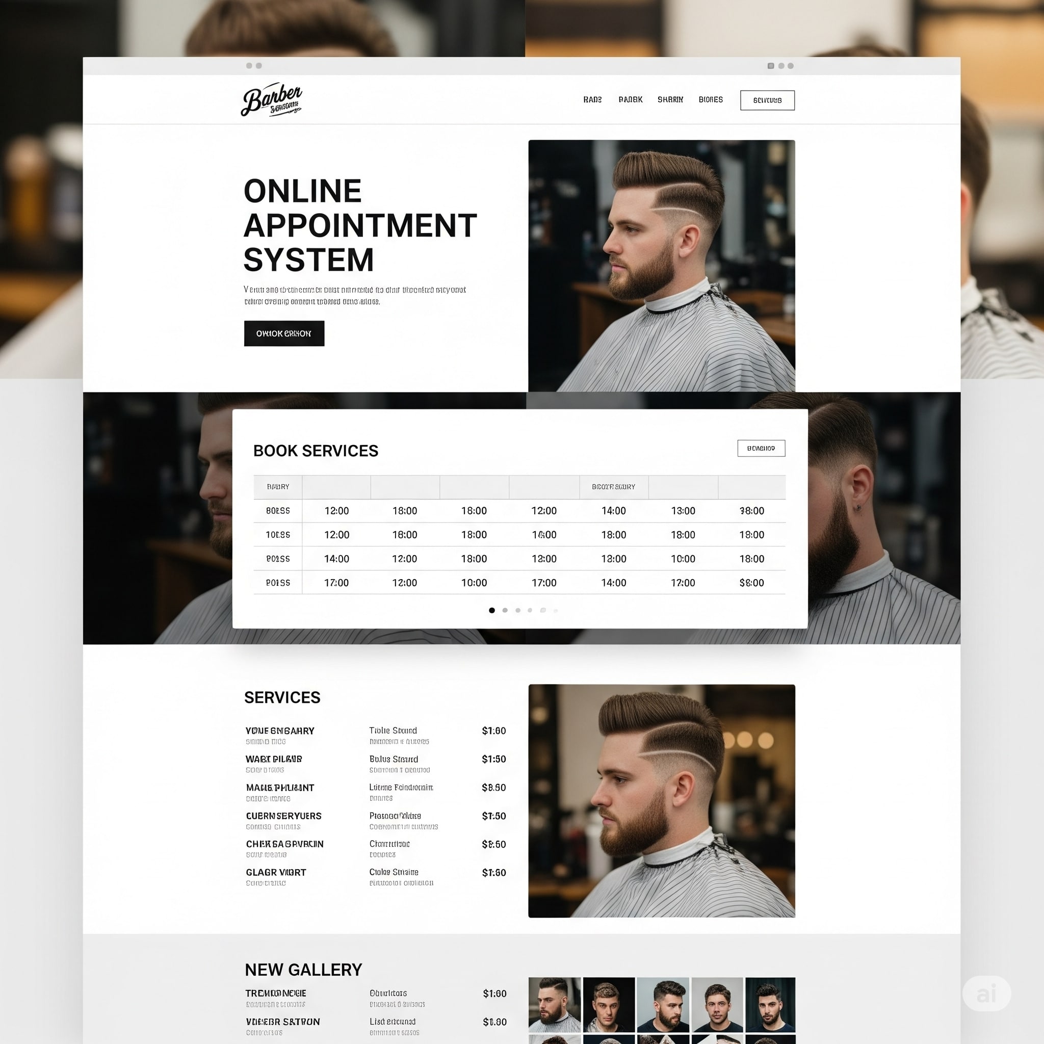 Berber Web Sitesi